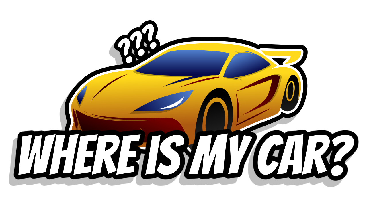 Where Is My Car Stream Library Transparent Logo