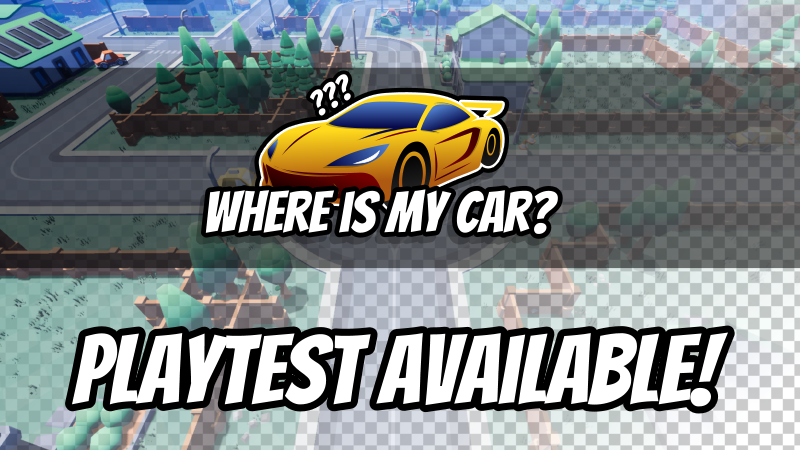 Where is my car? – Public Beta Playtest Now Live!